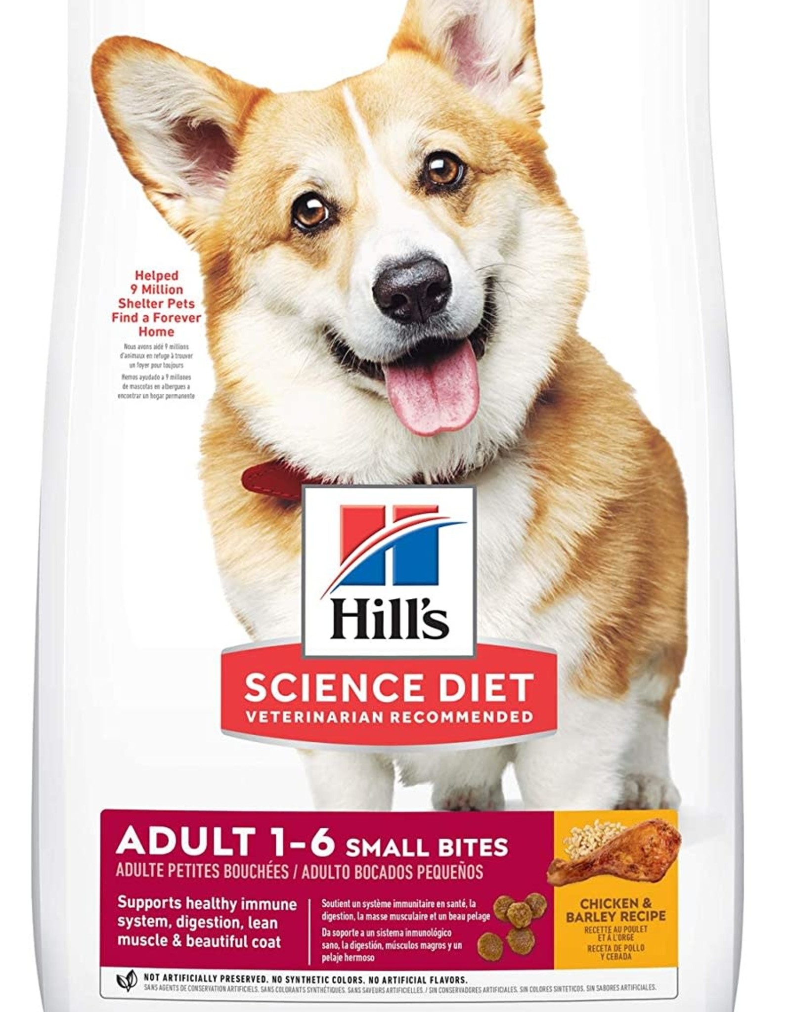 Hill's SD Canine ADULT 1-6 Chicken Small Bites 35 lb