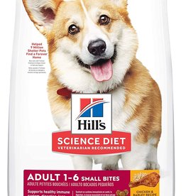 Hill's SD Canine ADULT 1-6 Small Bites 35 lb.