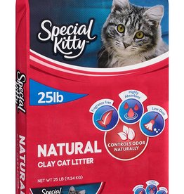 Special kitty natural clay cat litter 25lbs