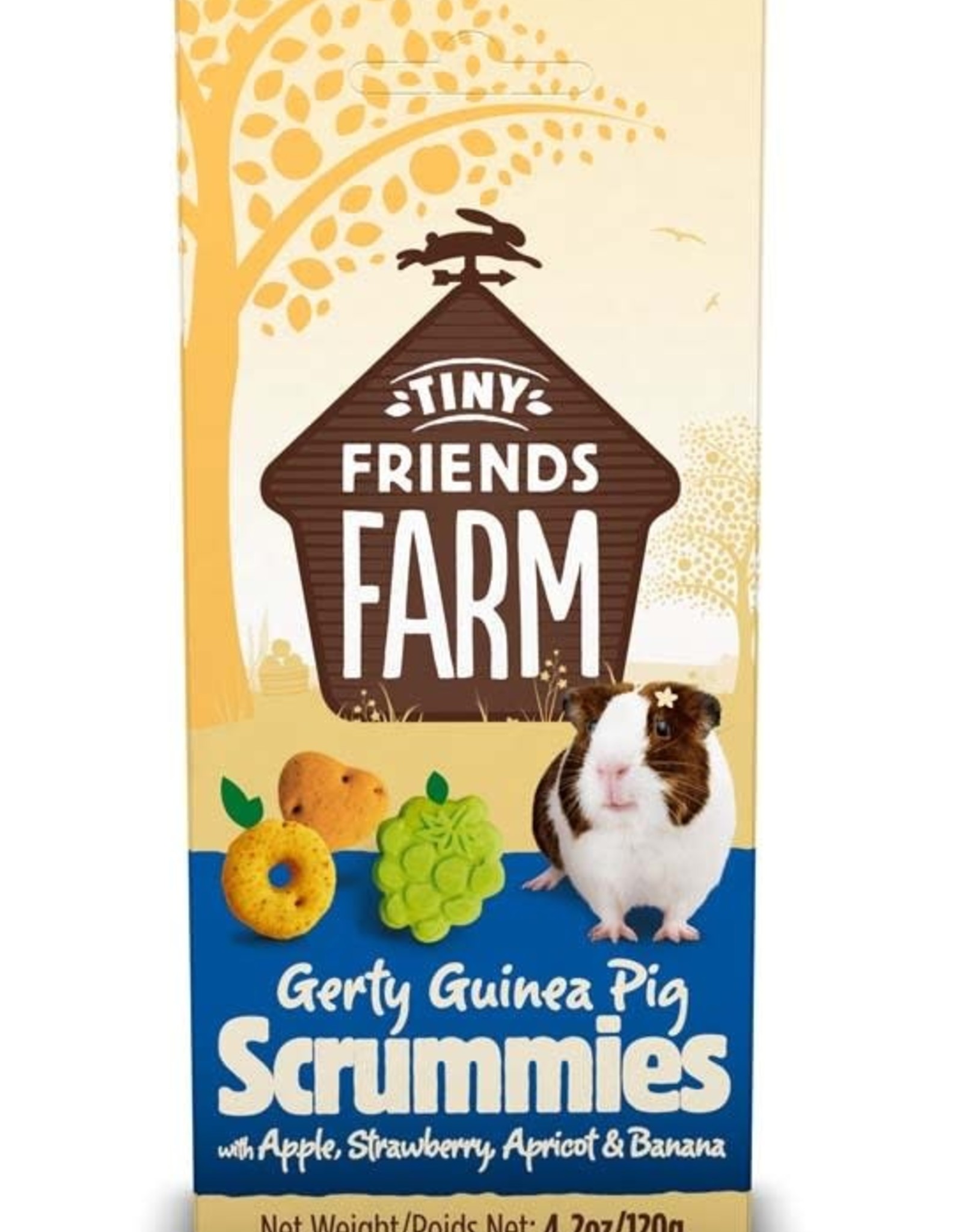 Tiny Friends Farm Tiny Friends Farm Gerty Guinea Pig Scrummies w/ Apple Strawberry Apricot & Banana