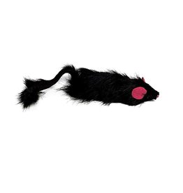 ETHICAL PRODUCT INC Ethical Products Spot Shaggy Plush Ferret Rattle & Catnip Cat Toy