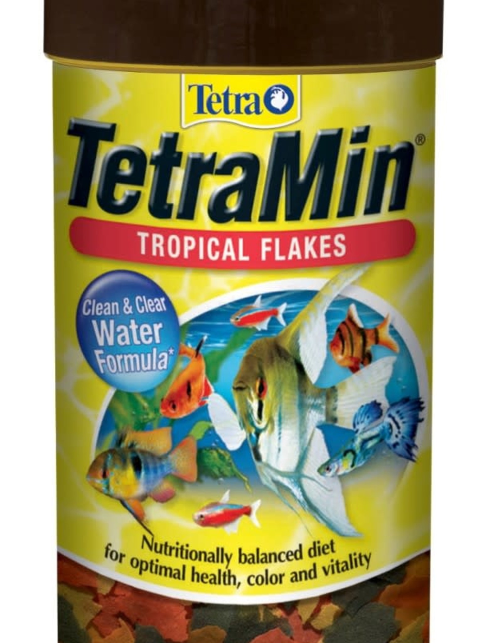 SPECTRUM BRANDS - TETRA Tetra TetraMin Clean & Clearer Flakes with Feeding Lid Fish Food 1oz