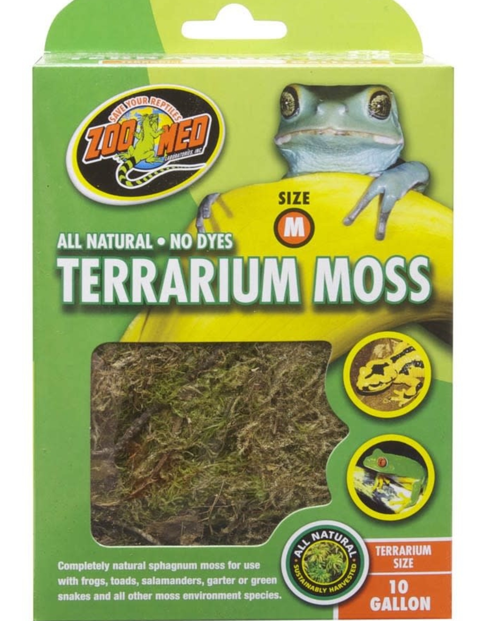 ZOO MED LABORATORIES Zoo Med Terrarium Moss 10gal