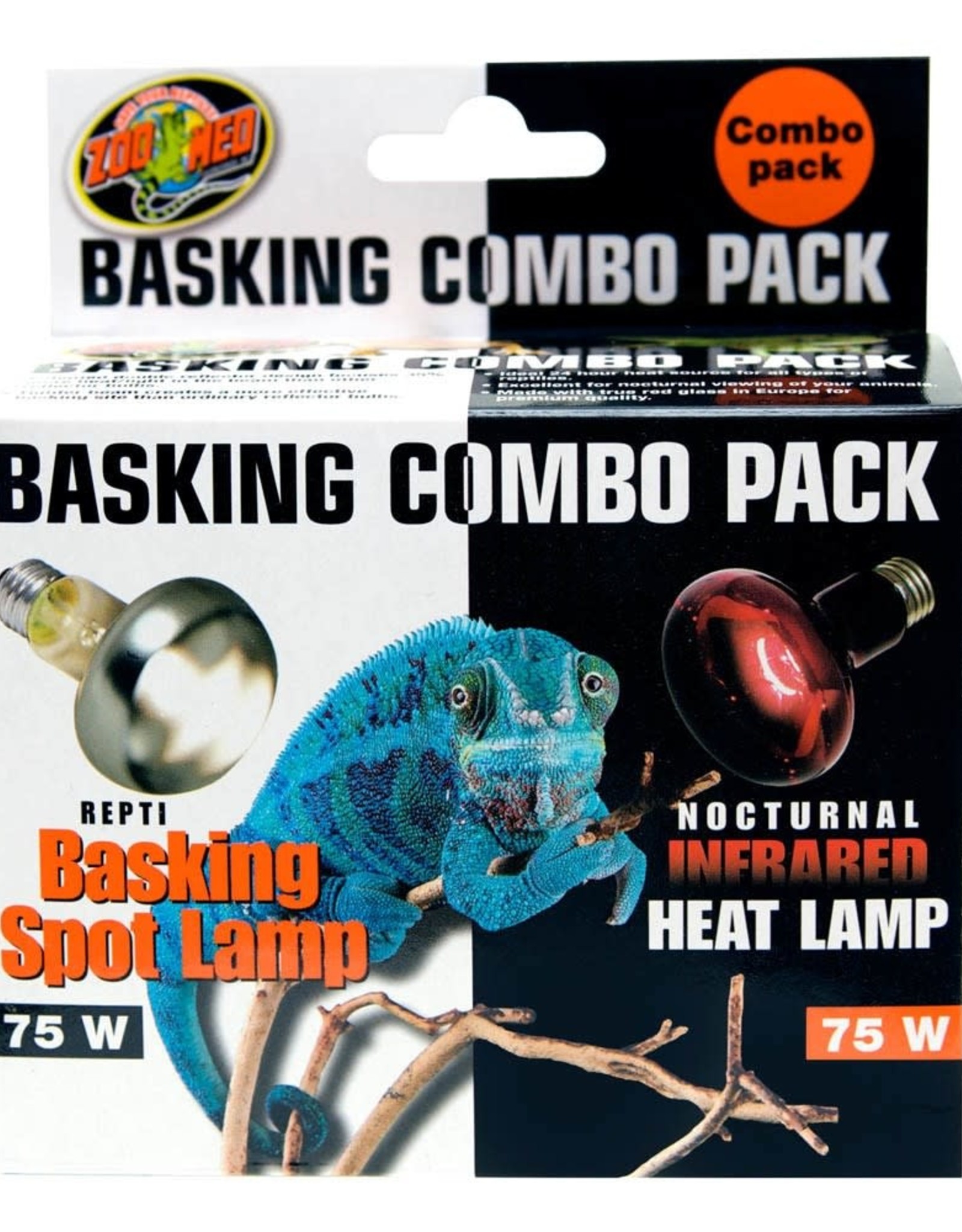 ZOO MED LABORATORIES Zoo Med Basking Combo Pack 75W