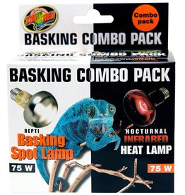 ZOO MED LABORATORIES Zoo Med Basking Combo Pack 75W