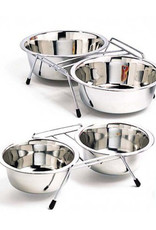 ETHICAL PRODUCT INC. Spot Diner Time Stainless Double Diner Dog Bowl Silver 1ea/1 pt