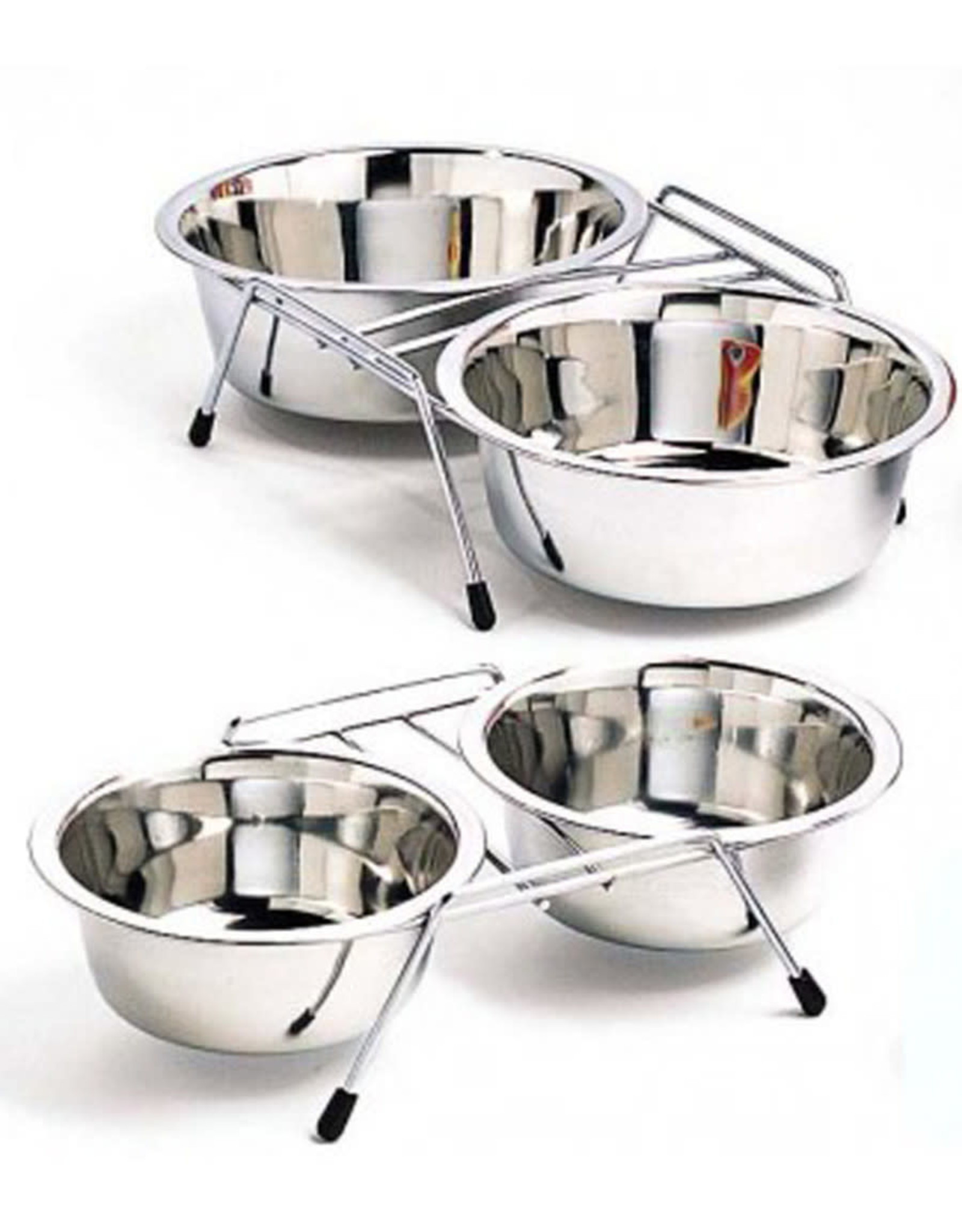 ETHICAL PRODUCTS Spot Diner Time Stainless Double Diner Dog Bowl Silver 1ea/1 pt