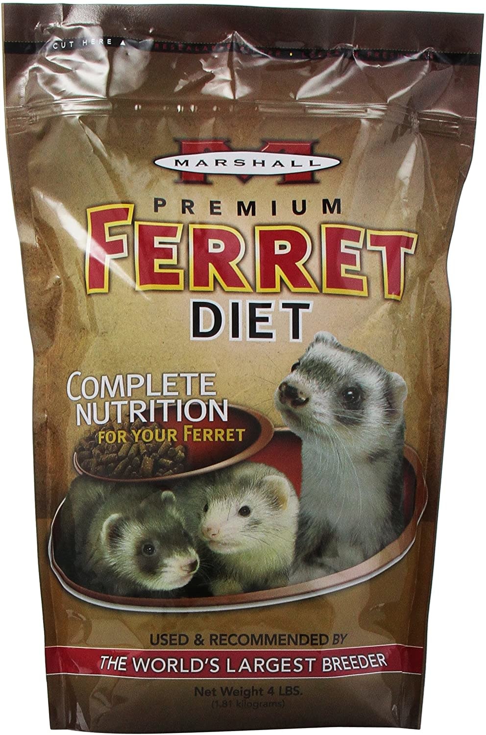 marshall ferret food 4lb
