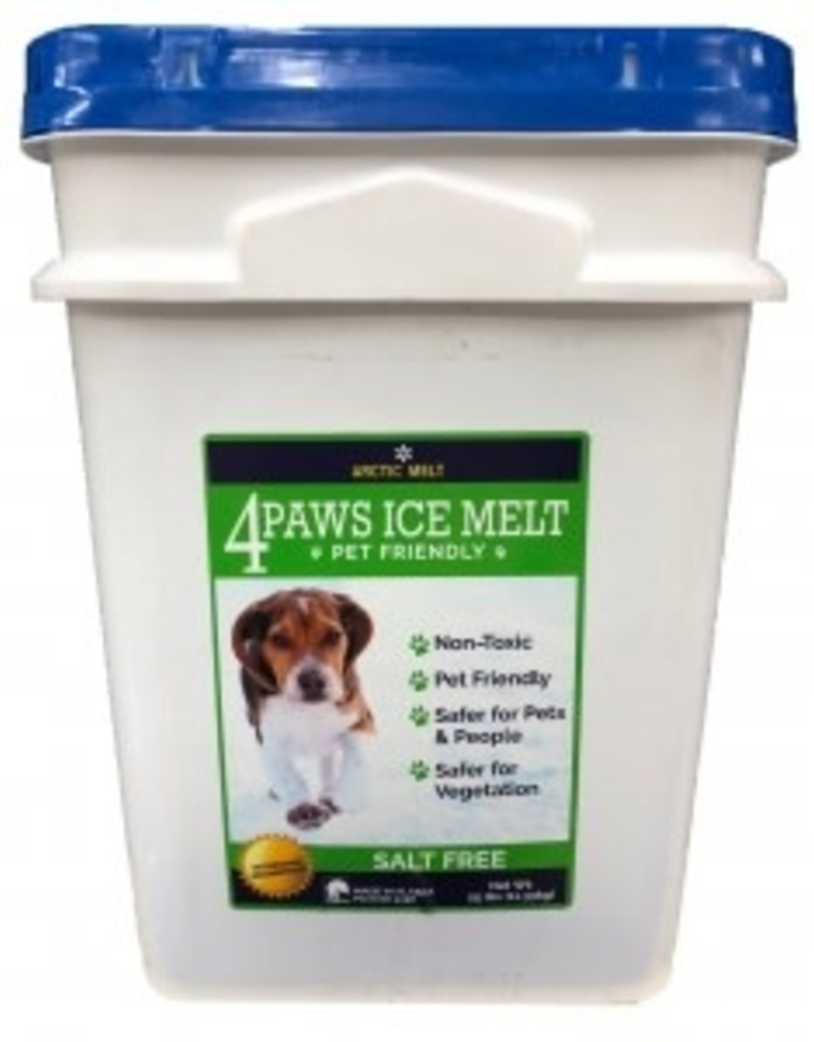 Alaska Mill and Feed 4 Paws Ice Melt 25lb Pail