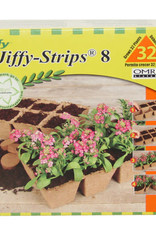 Jiffy Jiffy 2.5" peat strip 4 strips of 8 pots each