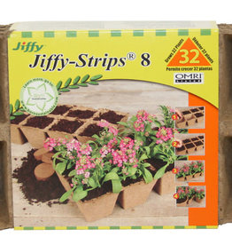 Jiffy Jiffy 2.5" peat strip 4 strips of 8 pots each