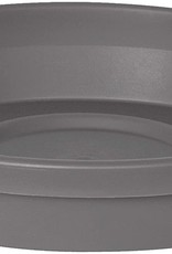 Bloem® Terra Saucer  - 20in Charcoal