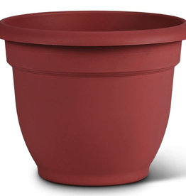 BLOEM Bloem Ariana Planter with Grid Burnt Red 8 in