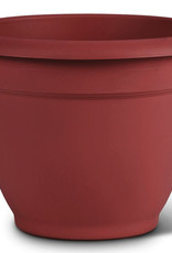BLOEM Bloem Ariana Planter with Grid Burnt Red 10 in