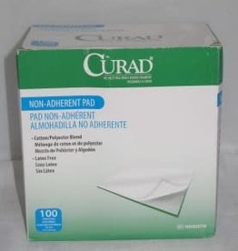 NON-ADHERENT PAD 3X4 STERILE CURAD