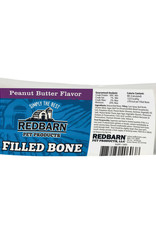 REDBARN PET PRODUCTS Redbarn Filled Bone Peanut Butter Large