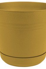 Bloem Saturn Planter Earthy Yellow 12 in