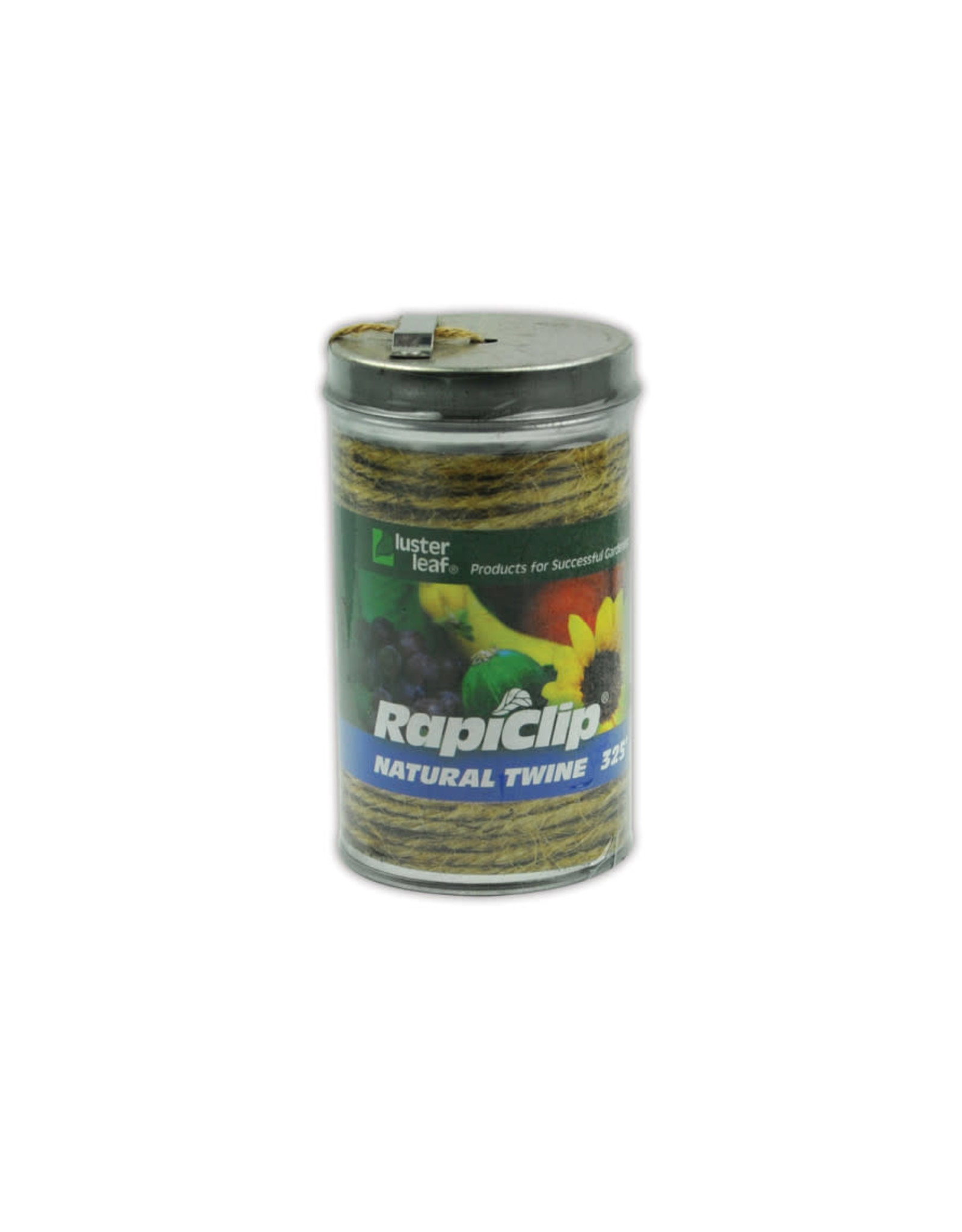 Luster Leaf Natural Twine 325 ft w/ Dispenser Can