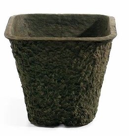 Western Pulp Products Western Pulp 11"X11" Square Pot 3.77Gal