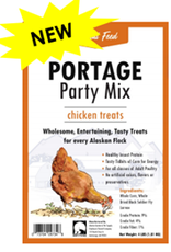 Alaska Mill and Feed Portage Party Mix Chicken Treats 4 lb AMF