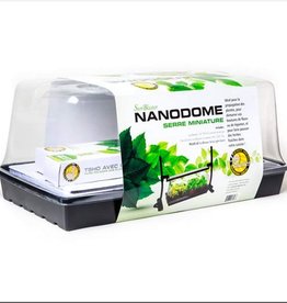 SunBlaster SunBlaster™ NanoDome Mini Greenhouse Kit  - 18in - T5HO 6400K Lamp - Nanotech T5 Reflector - Nano Dome - 1020 Tray