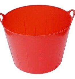 MILLER FLEXTUB Poly/Rubber  Red  11Gal