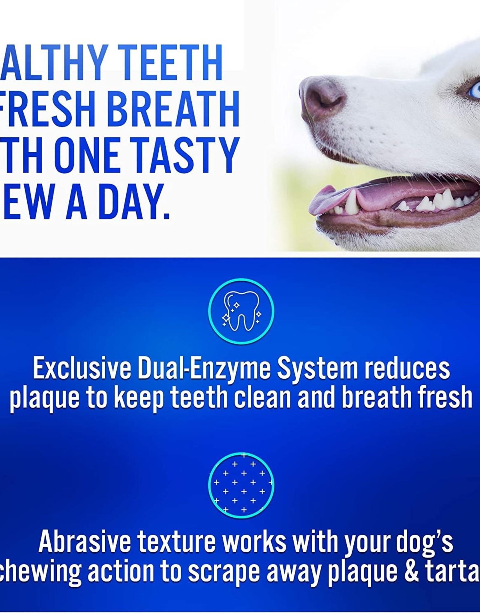 Vibrac CET Enzymatic Oral Hygiene Chews for Dogs XSM 30CT