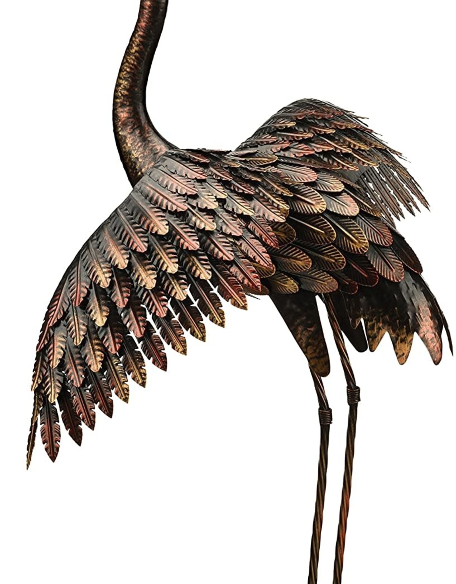 Regal Art Bronze Crane 41" - Wings Out
