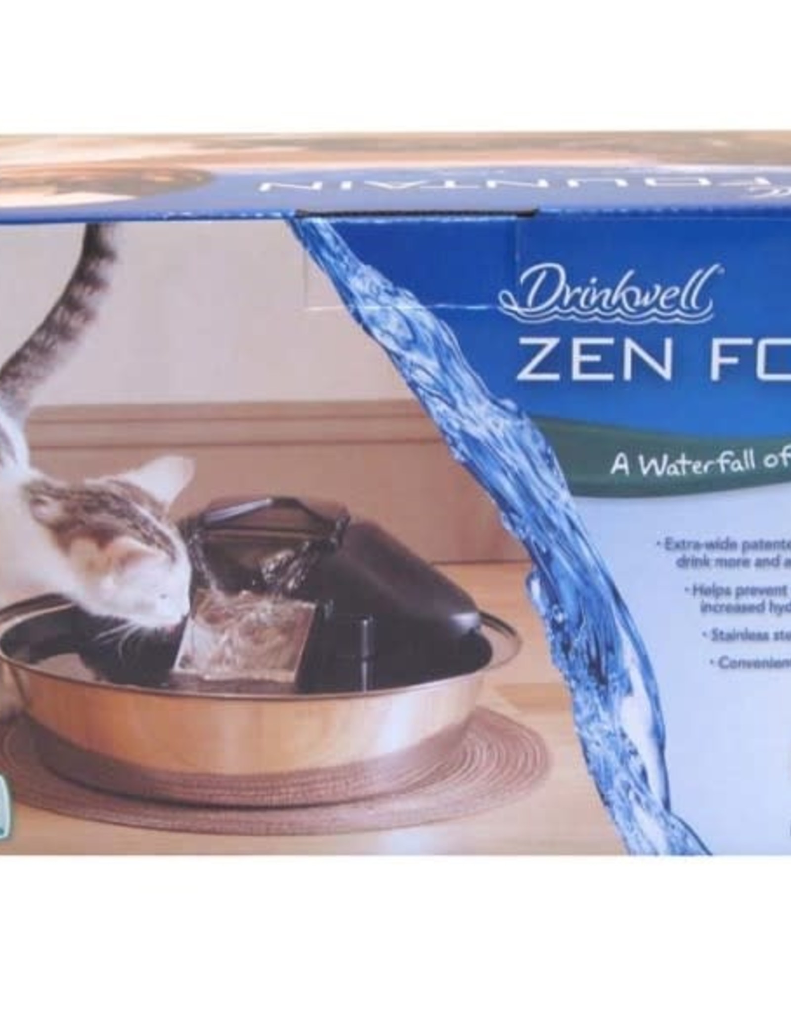 RADIO SYSTEMS CORP(PET SAFE) DRW Zen Stainless Steel Fountain 1G