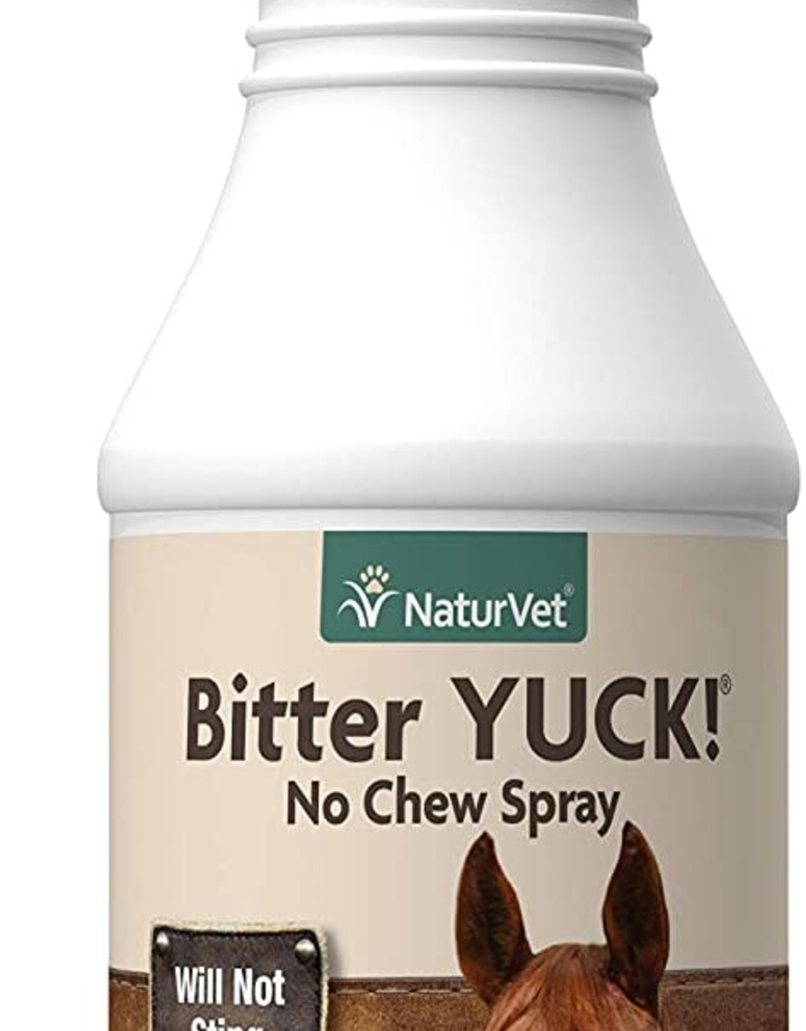 NATURVET Bitter YUCK - No Chew Spray For Horses 32oz