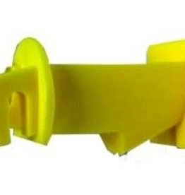 Patriot WOOD POST INSULATOR 2" YELLOW 820031 SLANT NAIL