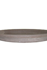 5.5“  German Waterproof Saucer Basalt Clay
