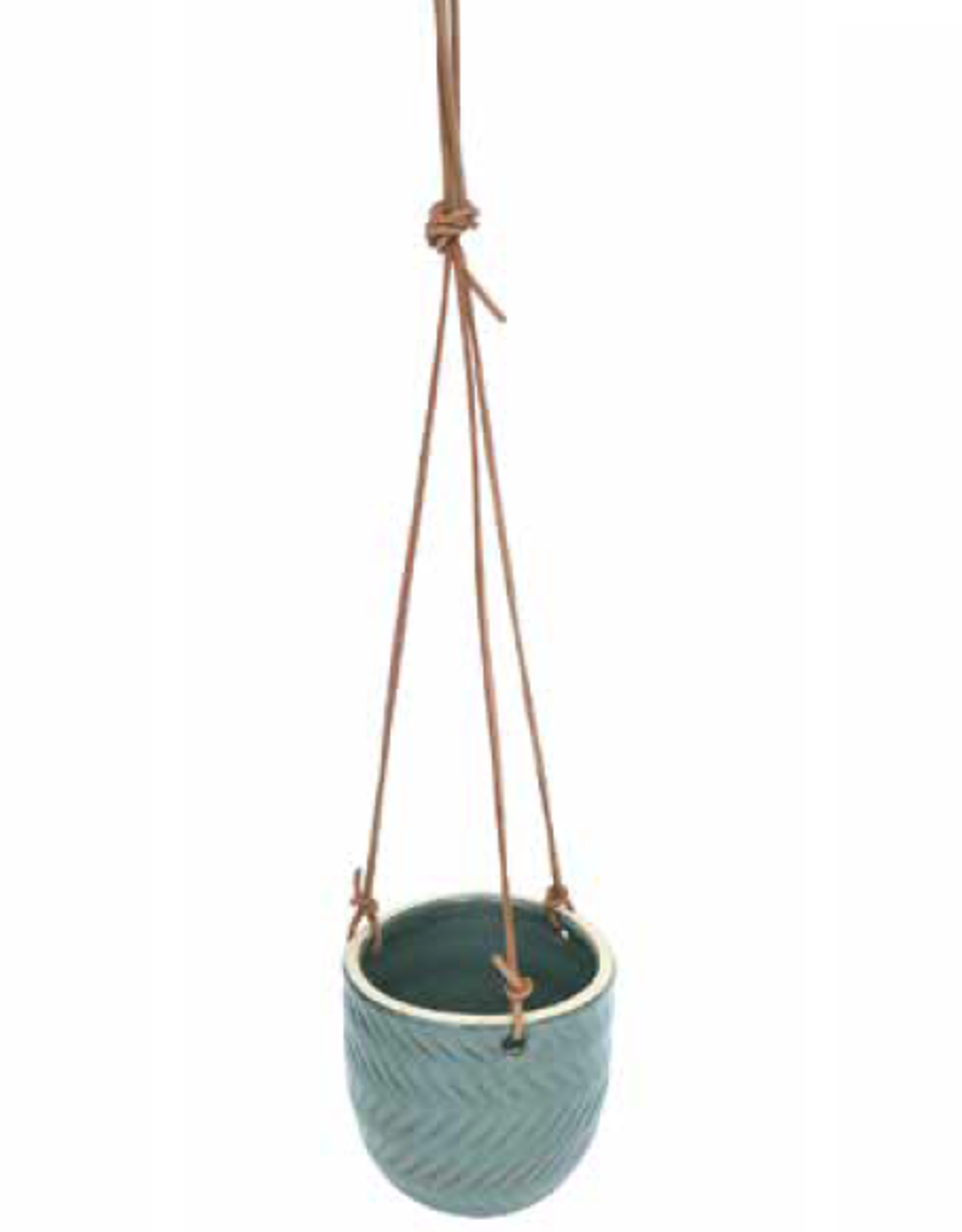 Hanging Egg Planter Cream, Jade, Blue 4.75” x 4.5“ Assorted Case - 3 Colors 3 of Each Color