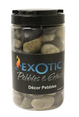 EXOTIC PEBBLES Exotic Pebbles Polished Jar Pebbles Mixed 5 lb