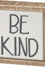 Box Sign Mini - Be Kind