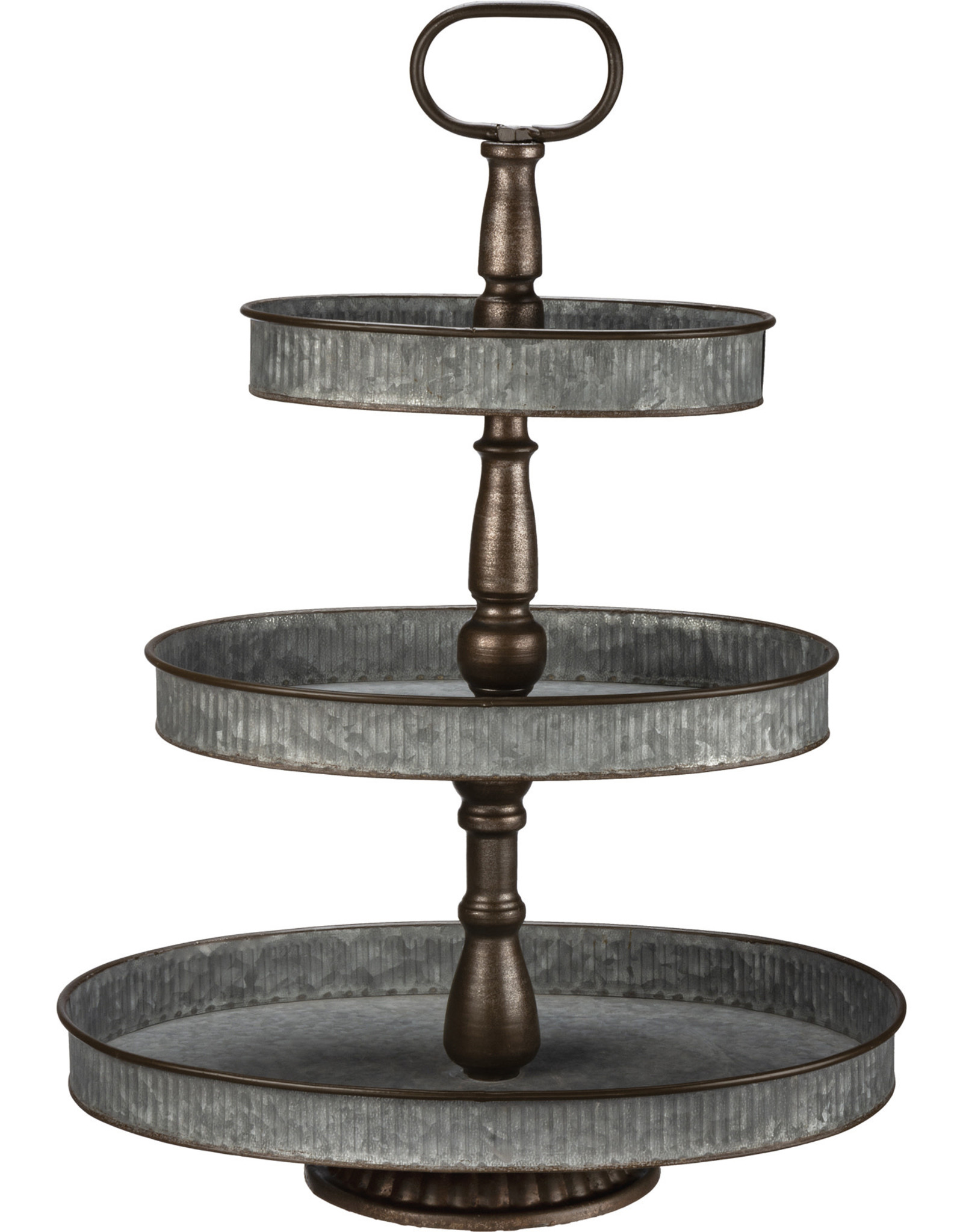 Tray - Three Tiered Oval