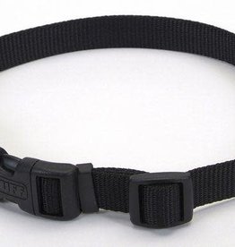 COASTAL PET PRODUCTS COLLAR NYLON ADJ 3/4" BLACK 6601 MED 14-20" COA