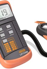 Dr.Meter 1330B-V Digital Illuminance/Light Meter, 0 - 200,000 Lux Luxmeter