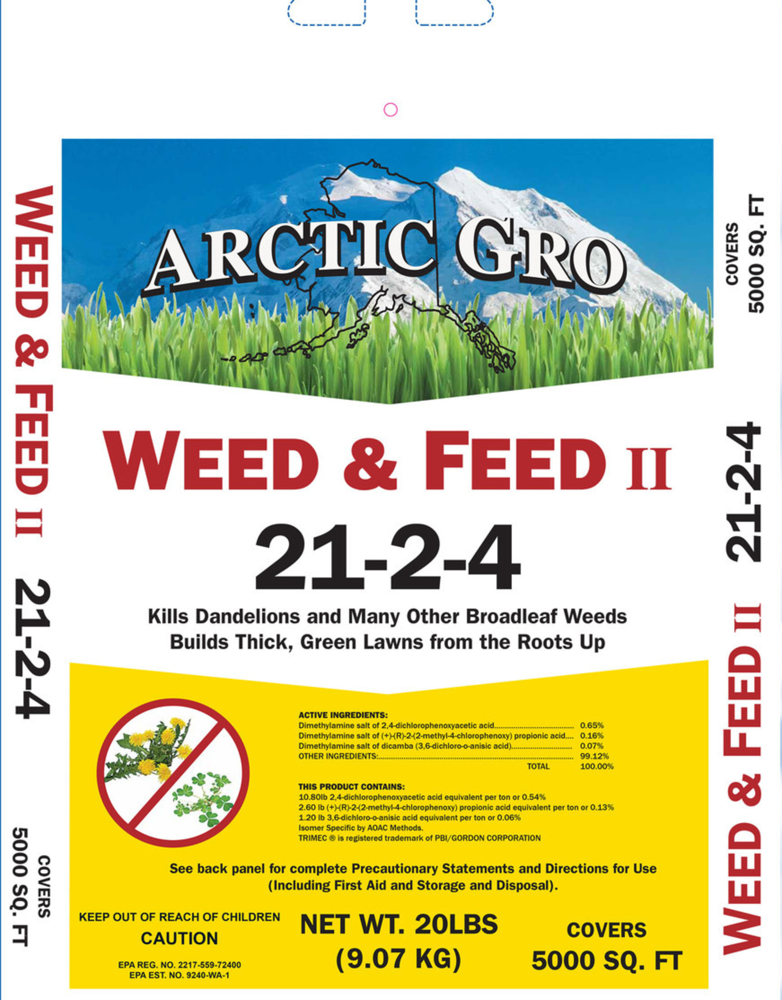 Alaska Mill and Feed Arctic Gro Weed and Feed 20lbs