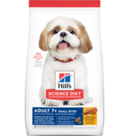 Hill's SD Adult 7+ Sm Bites Dog Food 33 lb