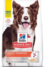 Hill's Science Diet Hill's SD Adult Perfect Digestion Salmon Dry Dog Food, 22 lb