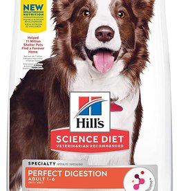 Hill's Science Diet Hill's SD Adult Perfect Digestion Salmon Dry Dog Food, 22 lb