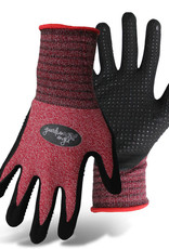 BOSS MANUFACTURING      P Boss Guardian Angel Dotted Nitrile Palm Knit Wrist Glove XS