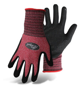 BOSS MANUFACTURING      P Boss Guardian Angel Dotted Nitrile Palm Knit Wrist Glove XS