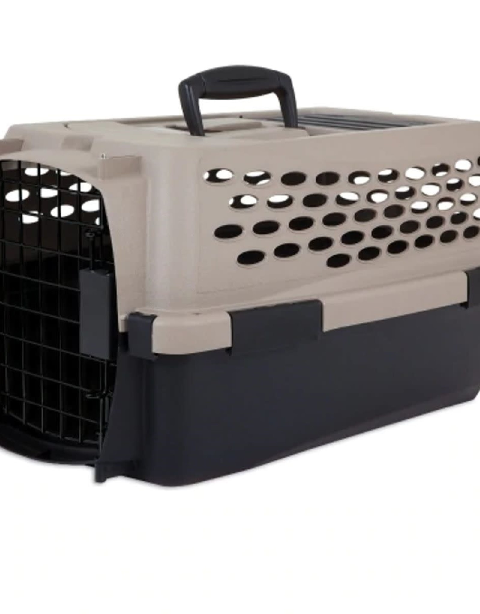 PETMATE INC Petmate Vari Dog Kennel Hard-Sided Taupe, Black 25-30lb 28 in