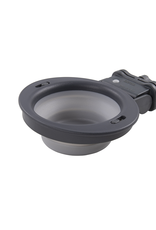 DEXAS COLLAPSIBLE KENNEL BOWL LIGHT GRAY 1 Cup