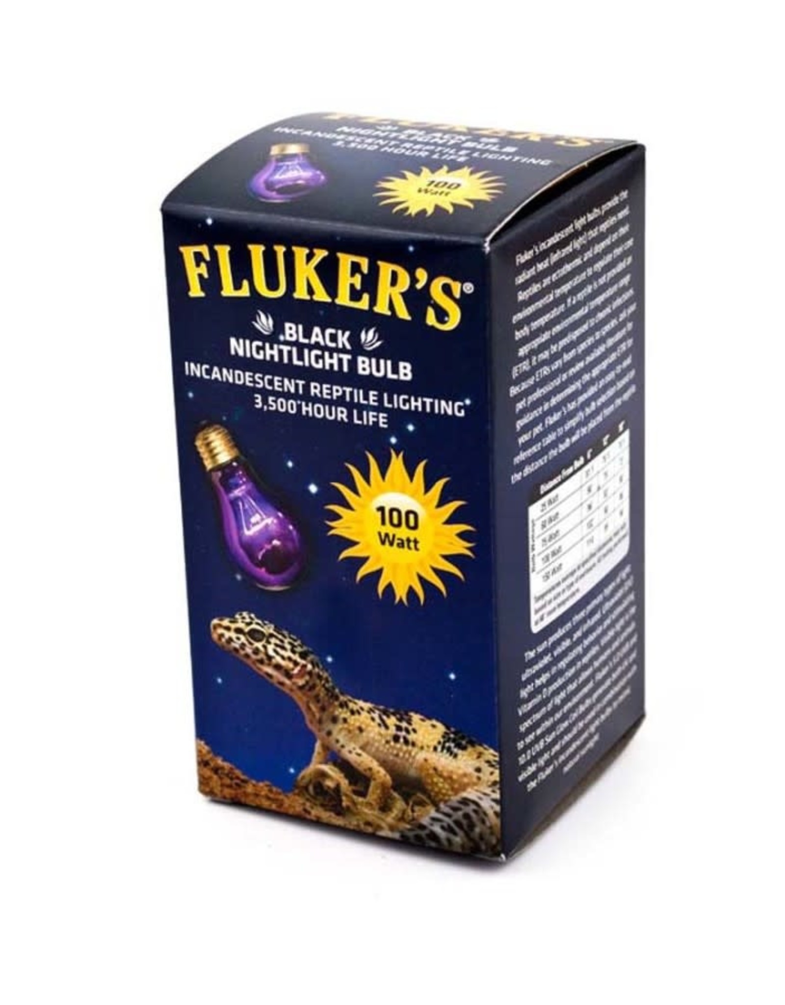 Fluker's Repta-Sun Incandescent Reptile Black Light Bulb 100 Watt