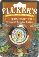 FLUKER'S FLU GAUGE THERMOMETER RND