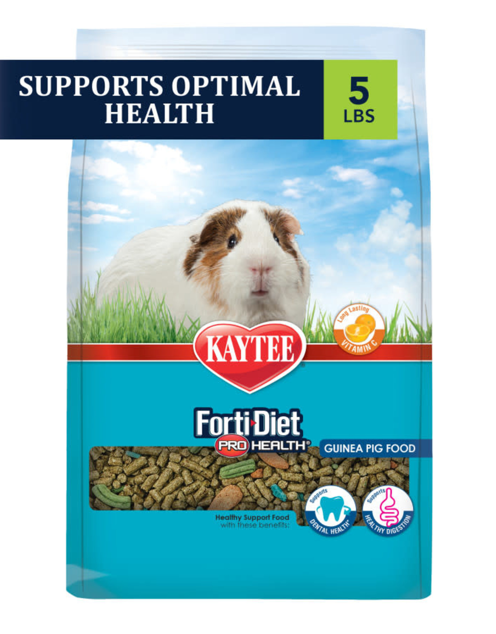 KAYTEE PRODUCTS Kaytee Forti Diet Pro Health Guinea Pig Food 5 lb