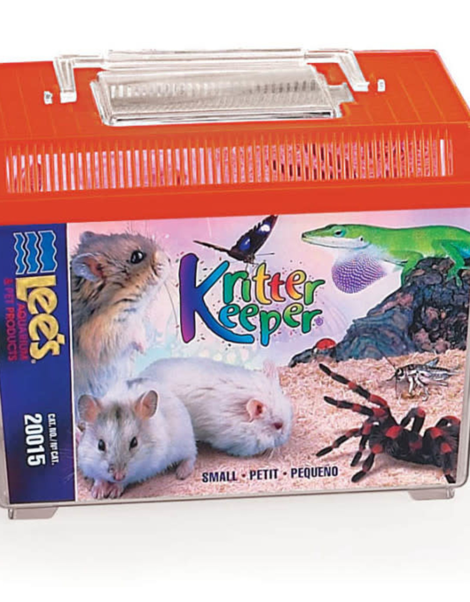 LEE'S AQUARIUM & PET PRODUCTS Lee's Rectangle Kritter Keeper with Lid 0.5 gal, Small